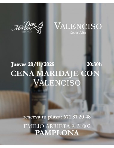 Cena maridada en Pamplona...