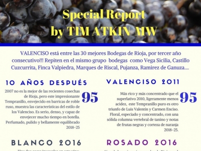 VALENCISO está entre las 30 primeras bodegas de Rioja