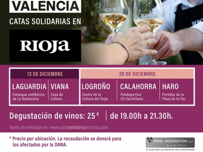 Porque el vino une, Cata Solidaria por Valencia