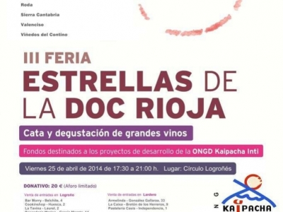 III Feria ESTRELLAS DE LA DENOMINACIÓN ORIGEN RIOJA